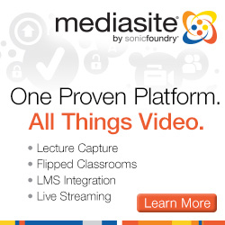 mediasite. One Proven Platform. All Things Video.